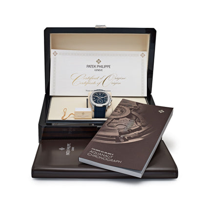 Patek Philippe Aquanaut 3285 V3 – 5968G-001 Or Blanc Cadran Bleu (2025)