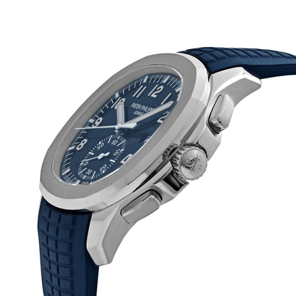 Patek Philippe Aquanaut 3285 V3 – 5968G-001 Or Blanc Cadran Bleu (2025)
