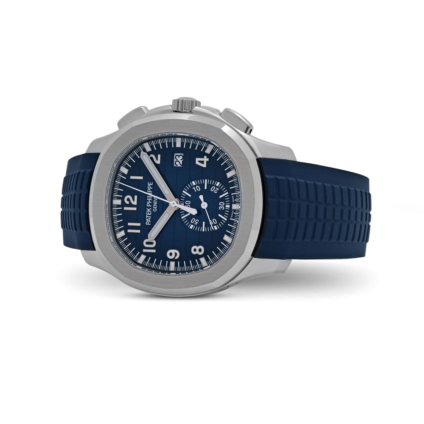 Patek Philippe Aquanaut 3285 V3 – 5968G-001 Or Blanc Cadran Bleu (2025)
