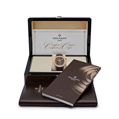 Patek Philippe Aquanaut 5968R-001 Chronographe Or Rose Cadran Marron