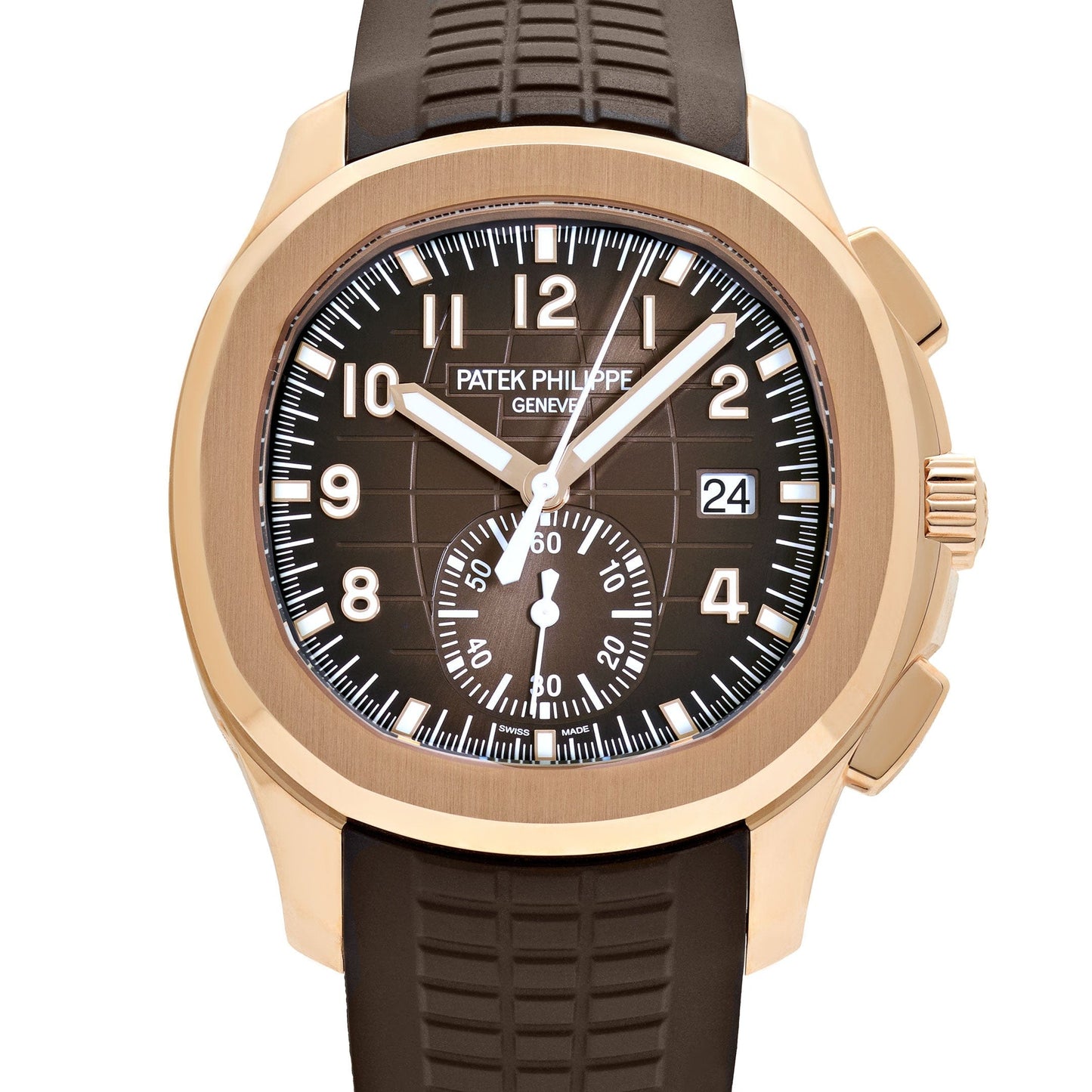 Patek Philippe Aquanaut 5968R-001 Chronographe Or Rose Cadran Marron