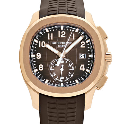 Patek Philippe Aquanaut 5968R-001 Chronographe Or Rose Cadran Marron