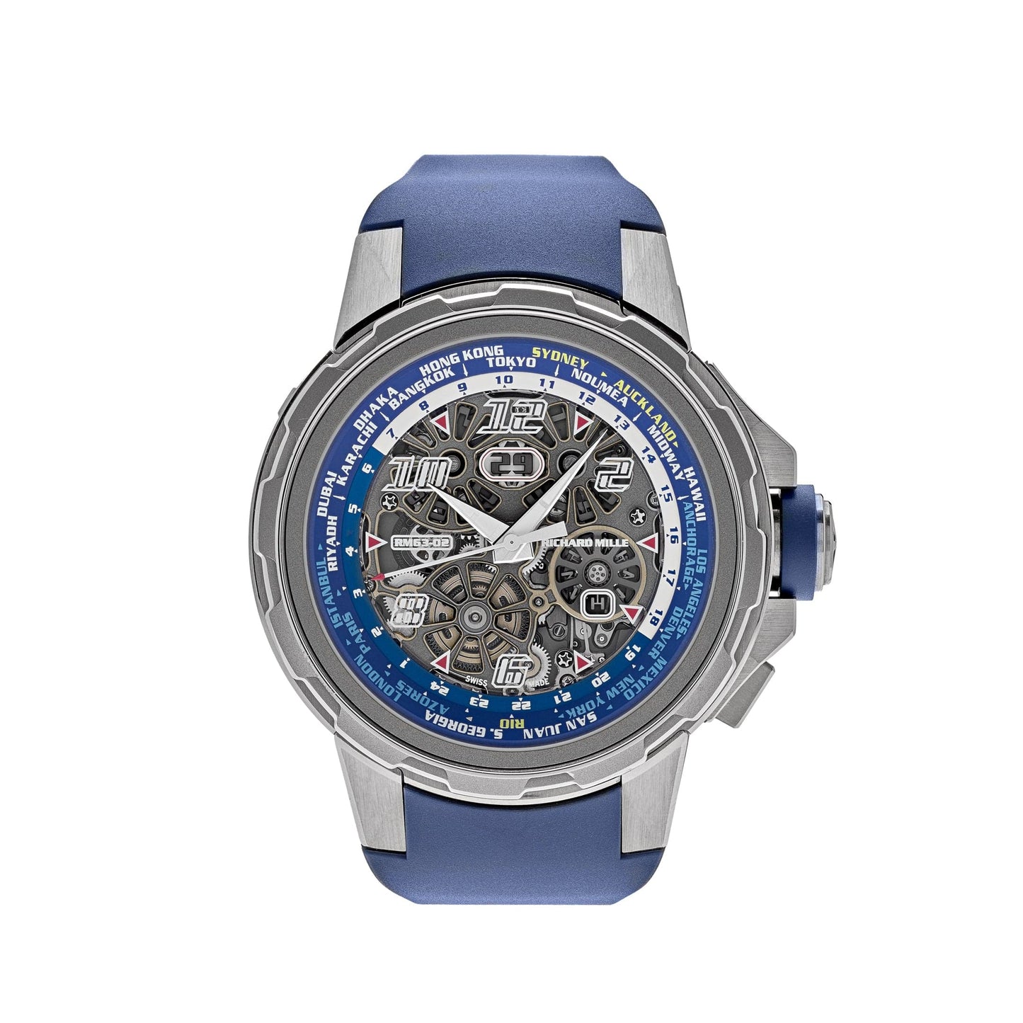 Richard Mille RM 63-02 Automatique Worldtimer Titane