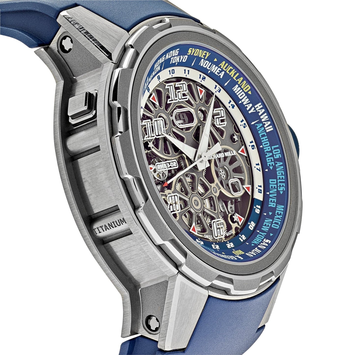 Richard Mille RM 63-02 Automatique Worldtimer Titane