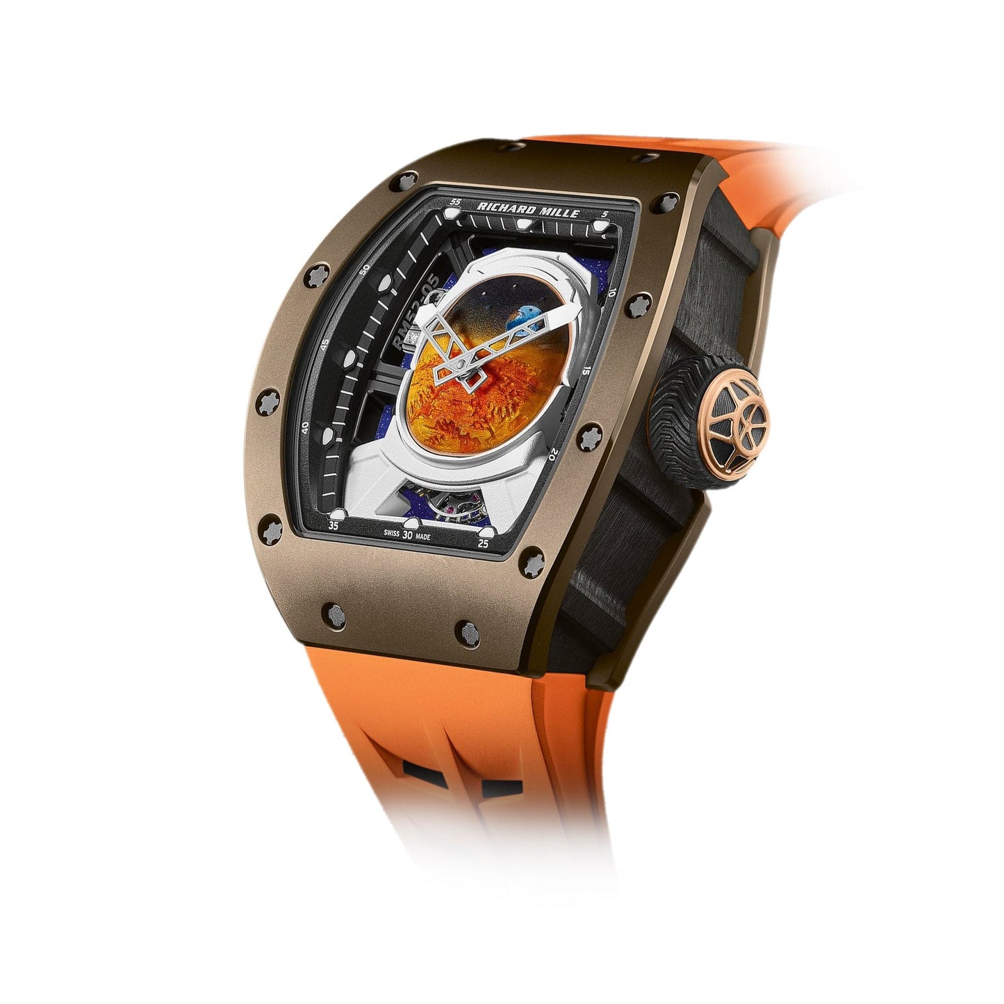 Richard Mille RM 52-05 « Pharrell Williams » Cermet marron Édition Limitée à 30 Exemplaires