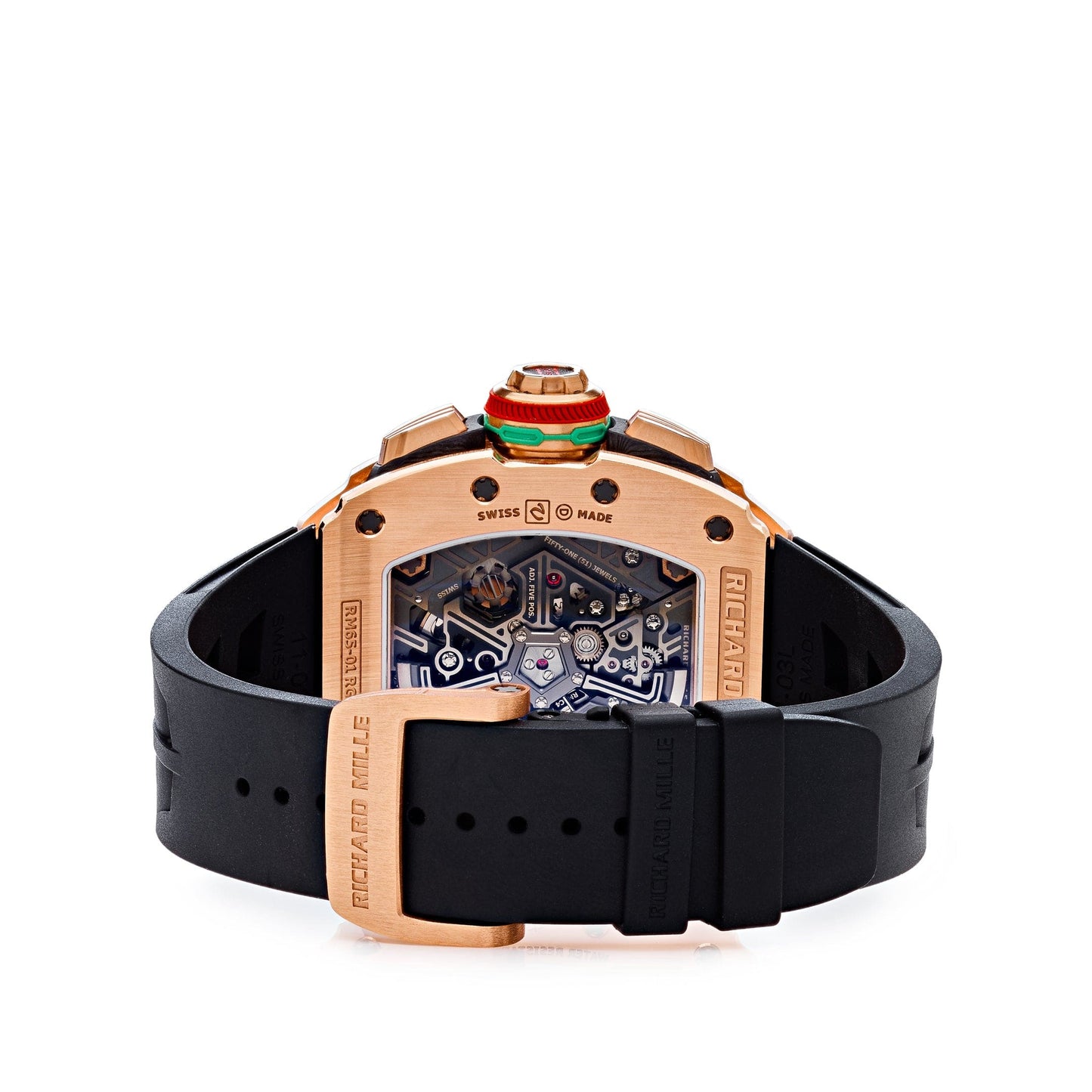 Richard Mille RM 65-01 Chronographe Automatique Or Rose Complet