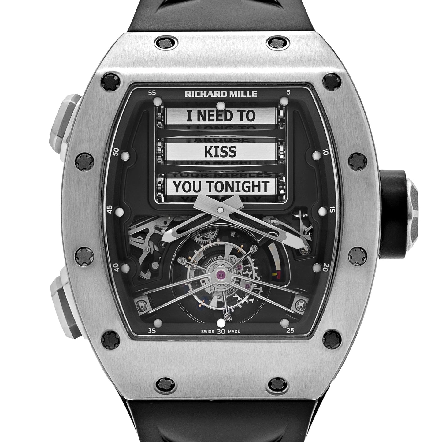 Richard Mille RM 69 Tourbillon Érotique Titane Édition Limitée à 30 exemplaires (2016)