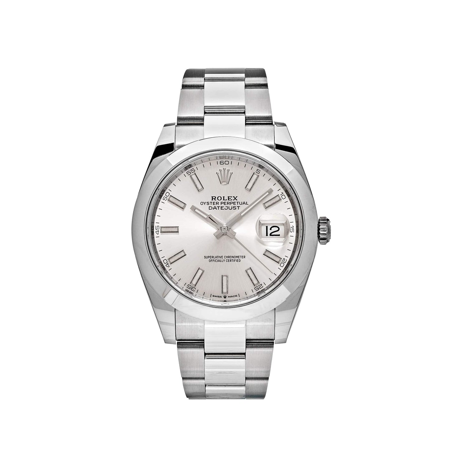 Rolex Datejust 41 126300 Acier Inoxydable Cadran Argent Oyster (2025)