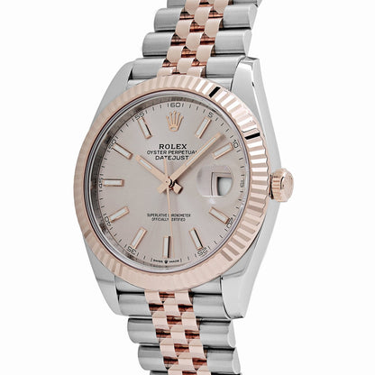 Rolex Datejust 41 126331 Or Rose Acier Cadran Sundust Jubilé (2024)