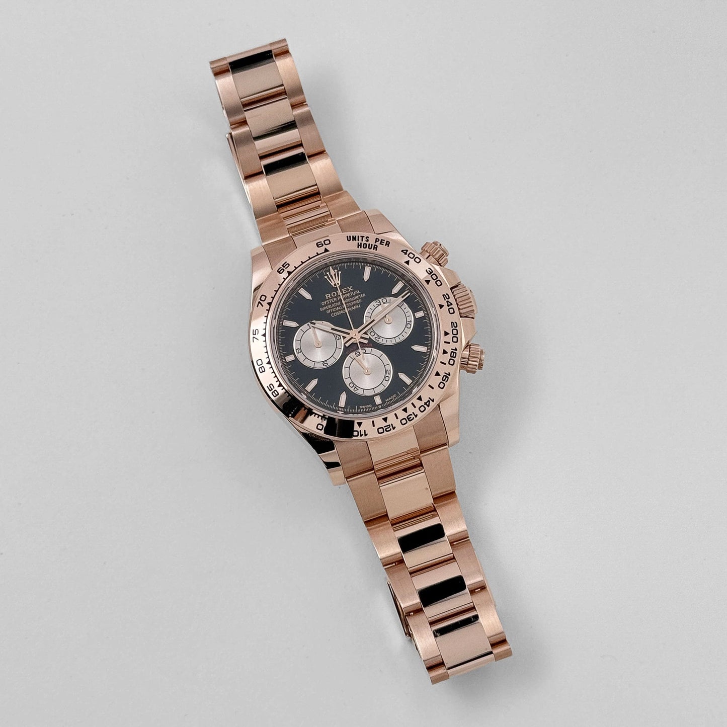 Rolex Daytona 126505 Or Rose Cadran Noir Vif (2024)
