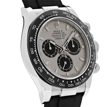 Rolex Daytona 116519LN 'Ghost' Or Blanc Acier et Cadran Noir Vif