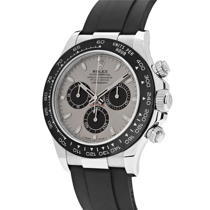 Rolex Daytona 116519LN 'Ghost' Or Blanc Acier et Cadran Noir Vif