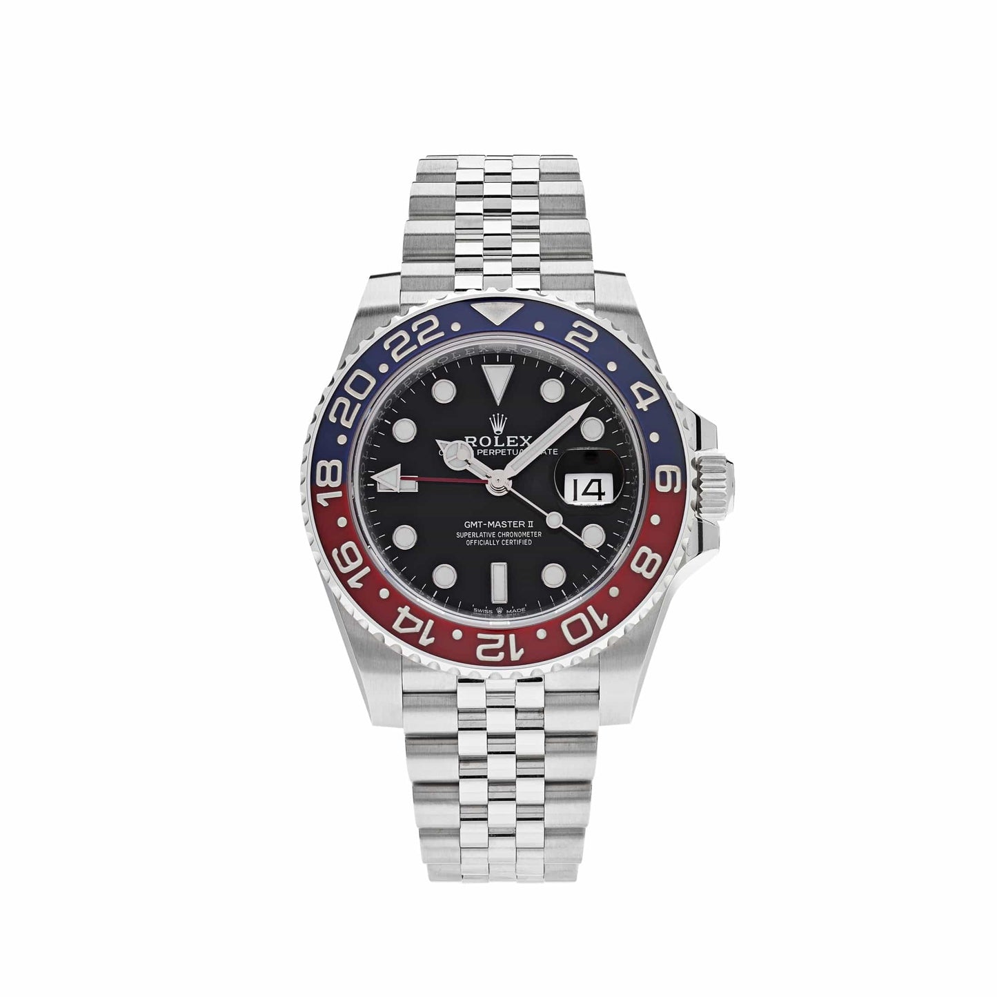 Rolex GMT-Master II 3285 V3 – 126710BLRO 'Pepsi' Acier Inoxydable Cadran Noir Jubilee (2025)