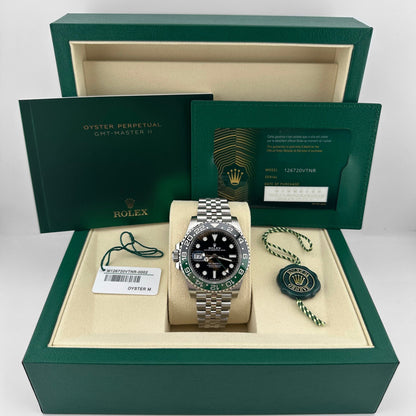 Rolex GMT-Master II 3285 V3 – 126720VTNR « Sprite » Lefty Acier inoxydable Jubilee (2025)