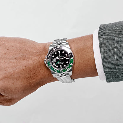 Rolex GMT-Master II 3285 V3 – 126720VTNR « Sprite » Lefty Acier inoxydable Jubilee (2025)