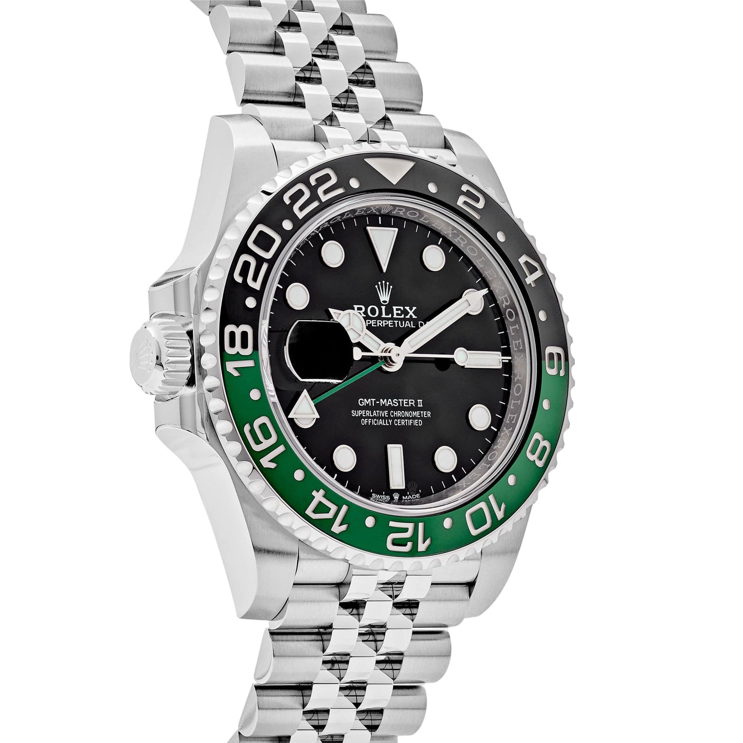 Rolex GMT-Master II 3285 V3 – 126720VTNR « Sprite » Lefty Acier inoxydable Jubilee (2025)