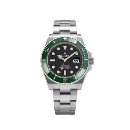 Rolex Submariner Date 126610LV « Starbucks MK1 » Acier inoxydable Cadran noir (2023)