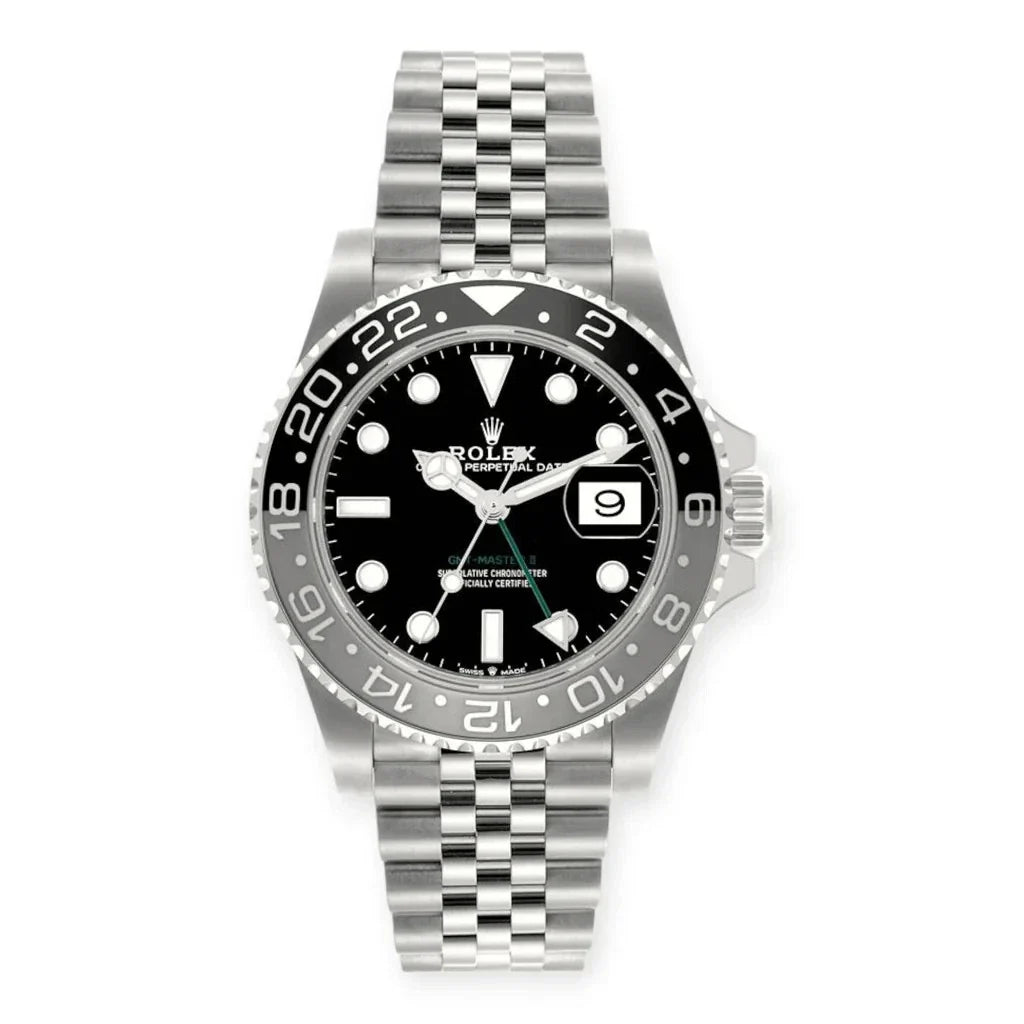 Rolex GMT-Master II 3285 V3 – 126710GRNR « Bruce Wayne » Acier Inoxydable Cadran Noir Jubilee