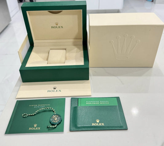 Boîte de montre Rolex