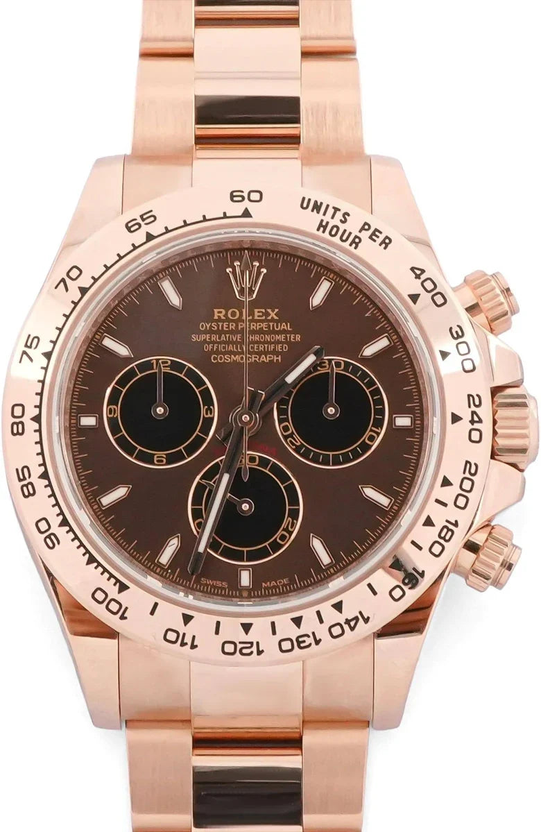 Rolex Cosmograph Daytona « Cadran Chocolat » Or Everose